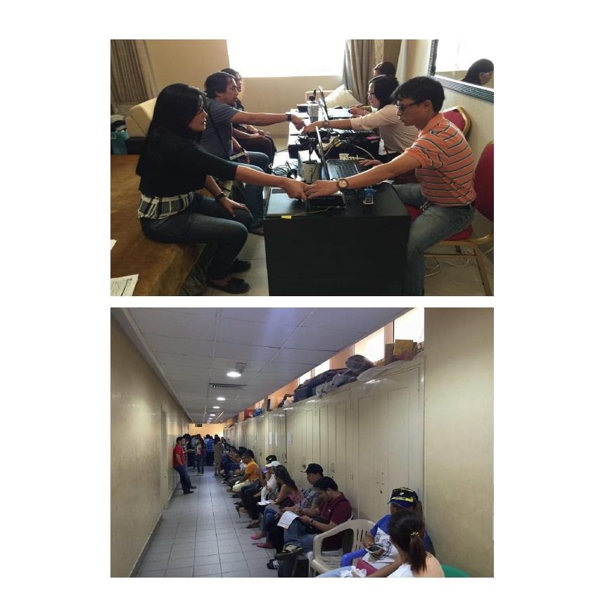 PCG Dubai Overseas Voters Field Registration Activities net 1132 new registrants0000
