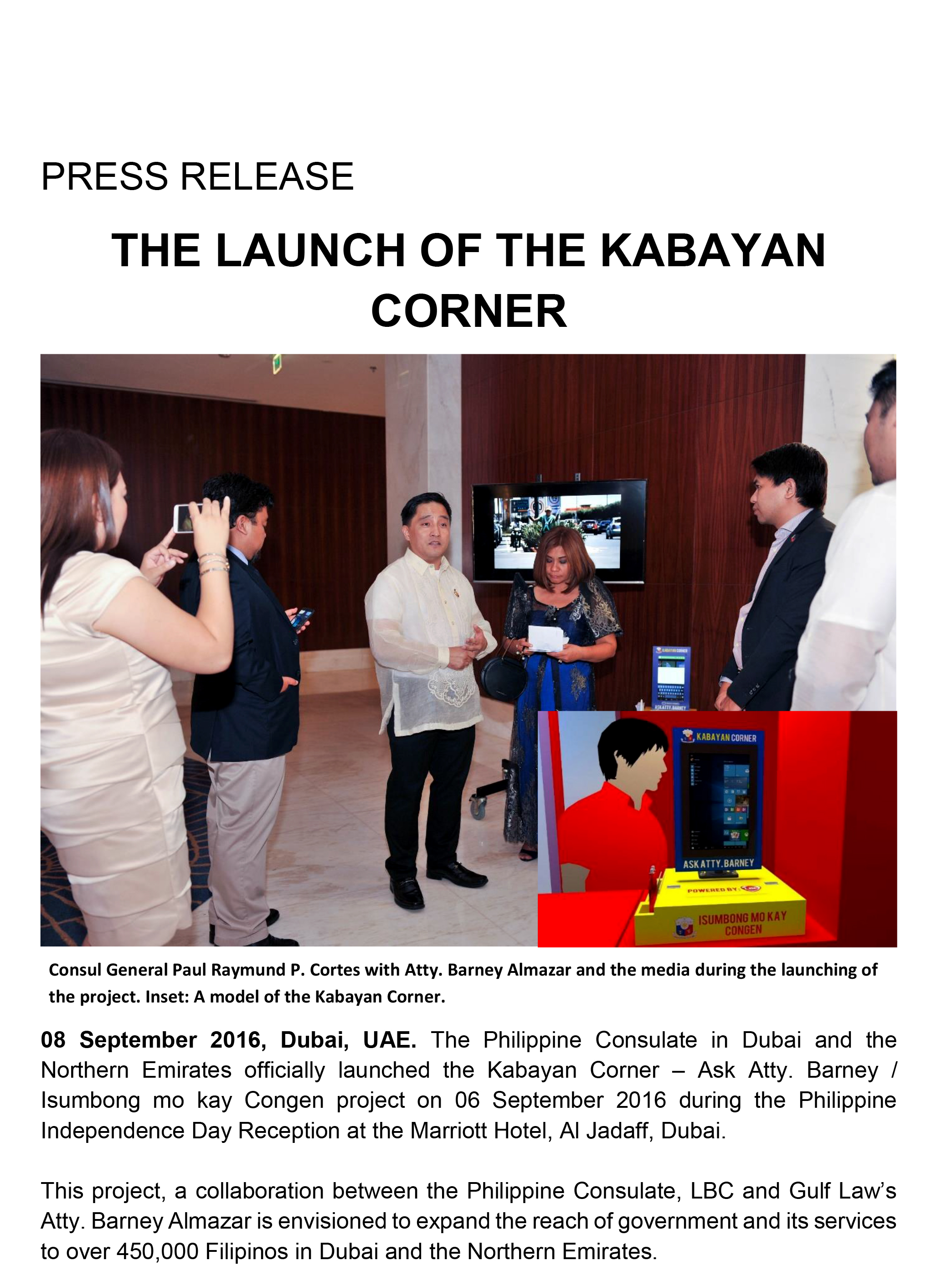 09 08 17 The launch of Kabayan Corner 1