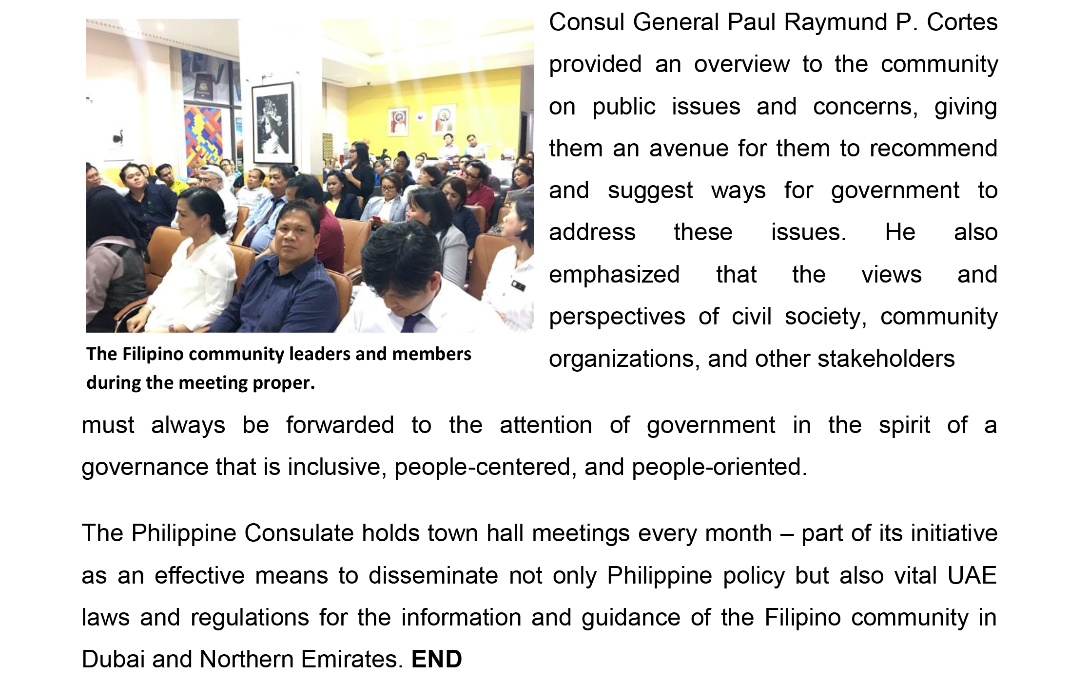 10 05 16 16 PH Consulate holds the 4th Town Hall Meeting 2
