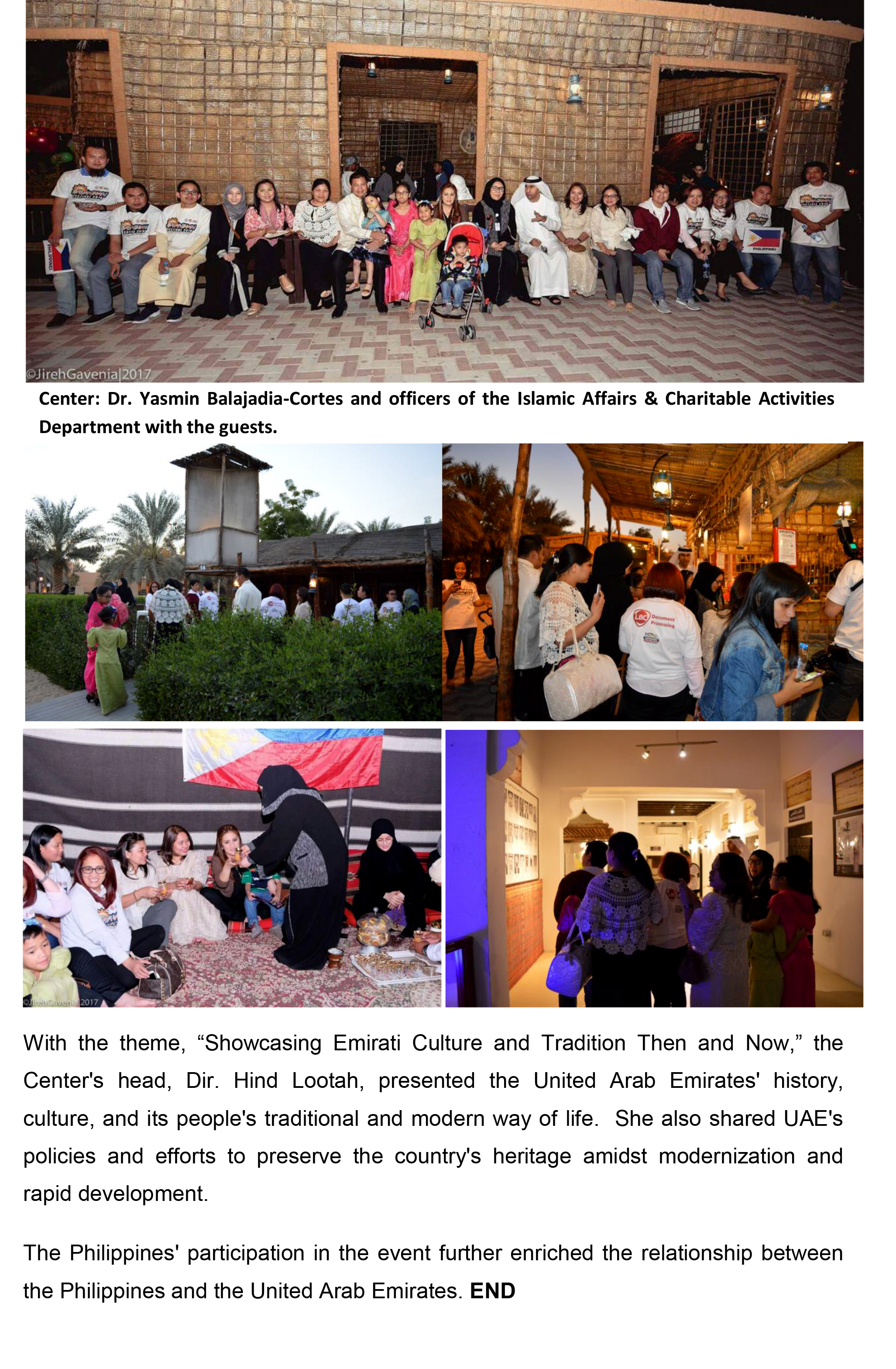 01 29 17 PH Consulate joins the Cultural Education Tour hosted by UAE Govt 2