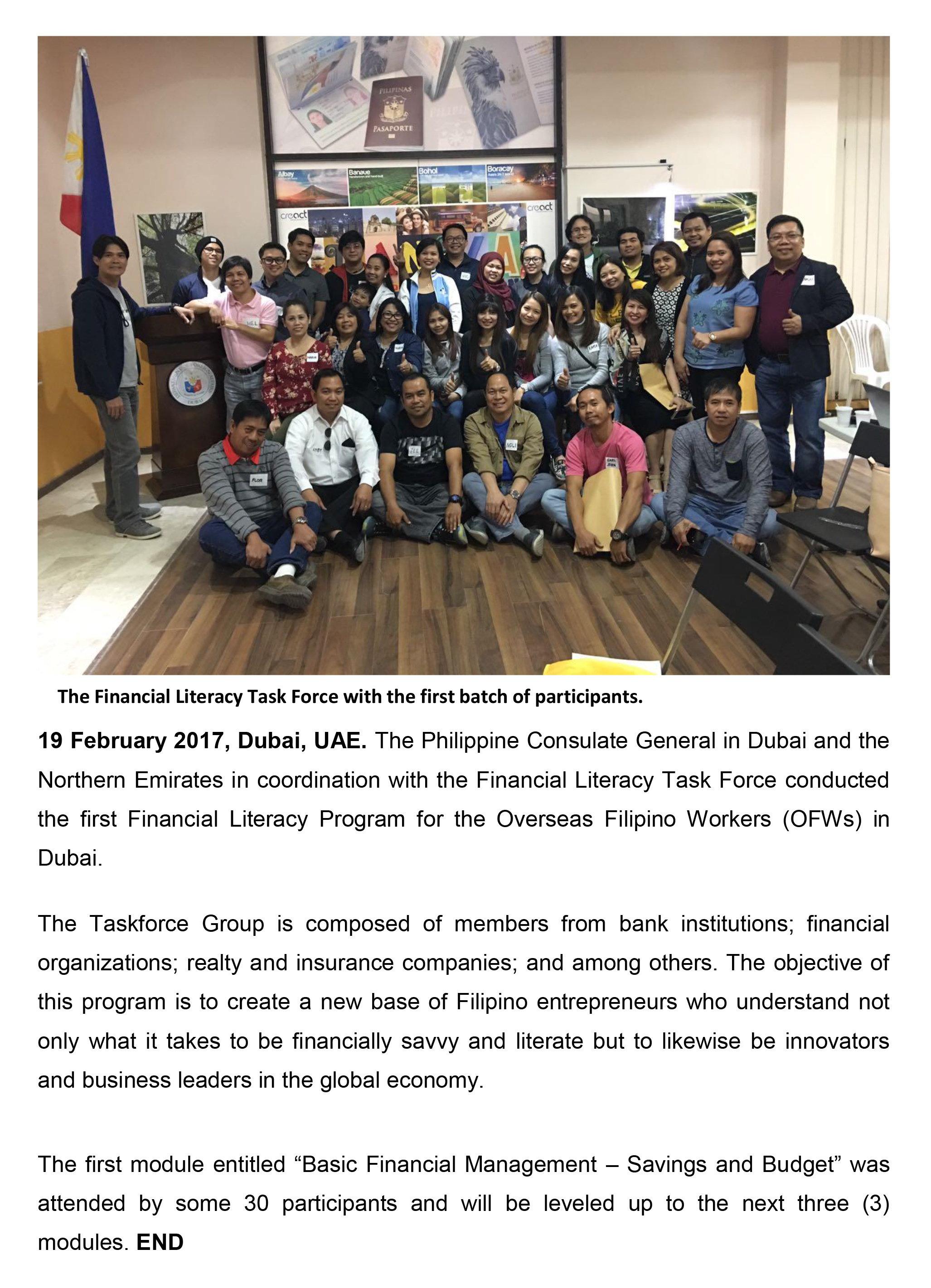 02 17 17 Consulate hosts first financial literacy