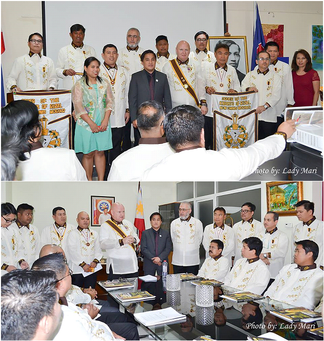 Dubai CG Leads Dubbing Ceremony of Knights of Rizal Emarat Dubai Chapter