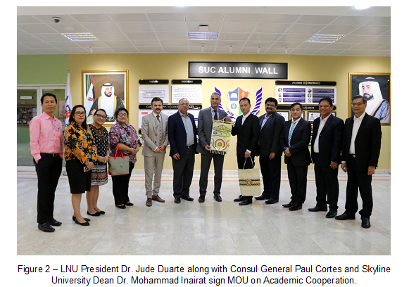 Leyte Normal University Inks Links with UAEs Skyline University and Bath Spa University 1