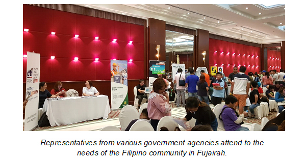 PH Consulate in Dubai Holds Consular Outreach in Fujairah 1