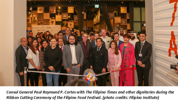DUBAI PCG AND THE FILIPINO TIMES HOLD THE FILIPINO FOOD FESTIVAL 2019