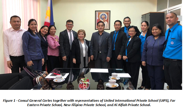 DUBAI PCG RENEWS PARTERNSHIPS WITH PHILIPPINE SCHOOLS OVERSEAS